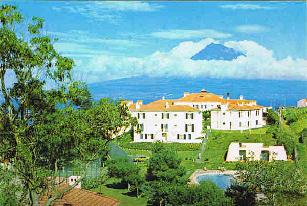 Nº 1580 - AÇORES ILHA DO FAIAL HOTEL FAYAL - Ed. CÓMER - TRAV. DO ALECRIM,1 - TELF.328775 - LISBOA-PORTUGAL - S/D - Dim. 14,9x10,4 cm. - Col. Manuel Bóia (1981).