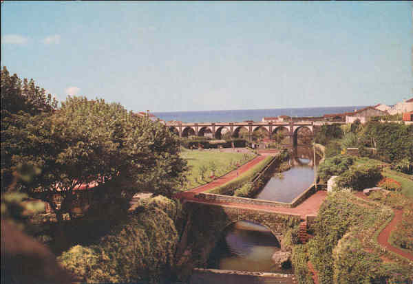 N 29 - SO MIGUEL. Ribeira Grande. um aspecto - Edio Fotografia Nbrega - Dim. 14,9x10,4 cm - Col. A. Monge da Silva (cerca de 1967)