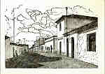 SN - ALDEIA NOVA DE SO BENTO. Rua Dr. Albrico A. N. de Figueiredo (Antiga Rua das Pedras) - Edio FRANCISCO DA CRUZ LOURO (Desenho N6 de 1979) - SD - Dim. 14,8x10,5 cm - Col. A. Monge da Silva