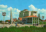 N. 1615 - AVEIRO-Portugal Zona da Barra e Hotel da Barra - Ed. Perla - Dim.14,8x10,5 cm - Col. Mrio Silva.