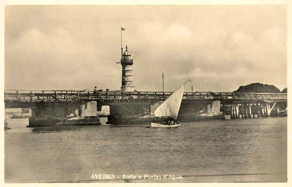 S/N AVEIRO - Forte e Portas d'Agua - Edio Souto Ratolla, Aveiro - SD - Dim. 14x9 cm. - Col. nio Semedo.