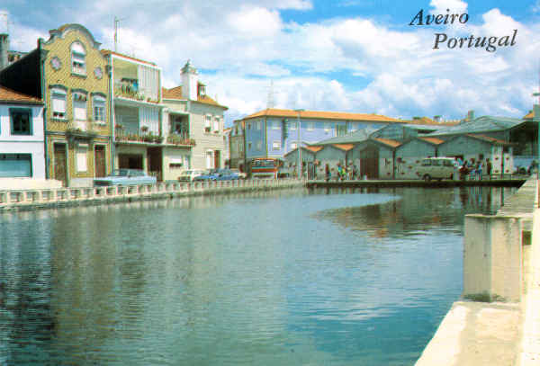 N 18 - AVEIRO - Portugal - Canal central - DISTRIBUIDORES BRUNO DA ROCHA - AVEIRO - SD - Dimenses 15x10,5 cm. - Col. Ftima Bia.