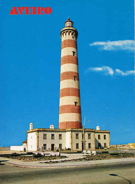 N 332/494 - AVEIRO Farol da Costa Nova - Edio Gtica PORTO RUA N. S. DE FTIMA 298 - SD - Dim. 10,4x14,6 cm. - Col. Manuel Bia.