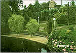 N. 19 - AVEIRO Jardim Municipal junto ao lago - Ed. Bruno  da Rocha - SD - Dim.15x10,5cm - Col. Mrio Silva.