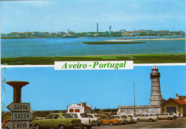 N. 41 AVEIRO Pormenor da Barra e Costa Nova - Ed. Bruno da Rocha - SD - Dim. 15x10,5 cm - Col. Mrio Silva.