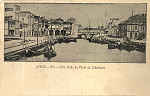 SN - AVEIRO - Ria. Vista tirada da Ponte da Dobadoura - Ed. nao indicado - SD - Dim. 14,1x8,9 cm. - Col. Paulo Neves (circ. em 16-01-1906).