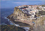 SN - Azenhas do Mar - Edio AV - Impresso Grfica Monumental, Lisboa - Fotografia Lus Leiria de Lima - Dim. 14,8x10,5 cm - Col. A. Monge da Silva (cerca de 1980)