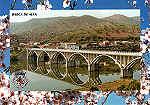 N. 1 - Ponte Sarmento Rodrigues sobre o Rio Douro Barca de Alva - Figueira de Castelo Rodrigo - Ed. Cmara Municipal de Fig. Castelo Rodrigo - Dim.15x10,5 cm - Col. Mrio Silva.