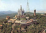 N 161 - Barcelona. Cume do Tibidabo - Editor Pelayo,Barcelona - Circulado em  1971  - 14,8x10,6 cm - Col. Amlcar Monge da Silva