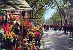 N 3168 - Barcelona. Rambla de las Flores (1) - Editor Ro-Foto, Barcelona - Circulado em 1972 - Dim. 14,8x10,4 cm - Col. Amlcar Monge da Silva