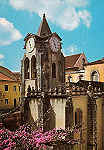 SN - Portugal - Caldas da Rainha - Torre da igreja matriz Nossa Senhora do Ppulo - Editor RAN - Dcada de 1970 - Dim. 15x10 cm. - Col. M. Chaby