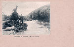 SN - Portugal. Caldas da Rainha. Rio de Tornada - Editor Cabeleireiro de Lisboa, Praa Maria Pia n 12 (Editado em 1903) - Dim. 9x14,3 cm - Col. M. Chaby