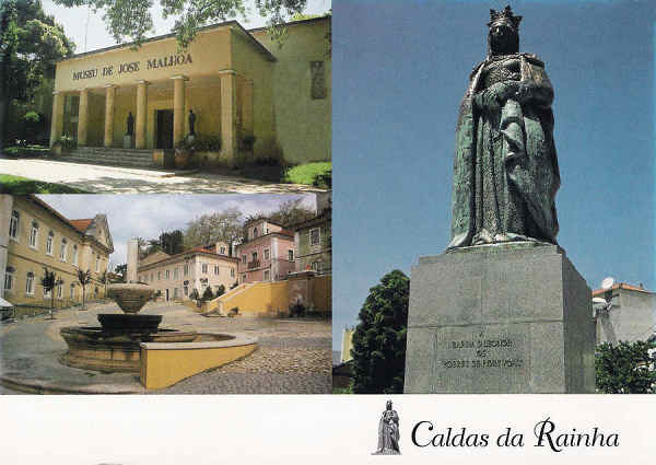 N 204 - Portugal. Caldas da Rainha. Vrios aspectos da cidade - Editor RS - Dim. 13,9X8,7 cm. - Col. M. Chaby