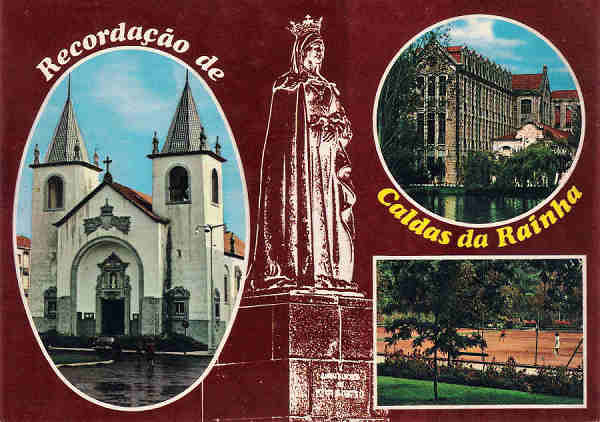 SN - Portugal. Caldas da Rainha. Recordao de Caldas da Rainha - Editor Gtica - (Dcada de 1970) - Dim. 15x10 cm. - Col. M. Chaby