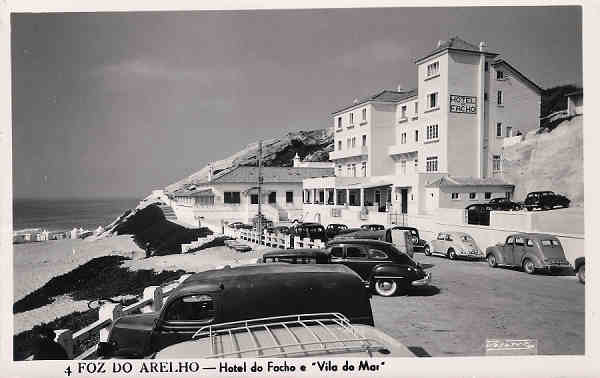 N 7 - Portugal. Caldas da Rainha. Foz do Arelho. Hotel do Facho e Vila do Mar - Editor Passaporte Loty - (Editado em 1951) - Dim.9x14 cm. - Col. M. Chaby