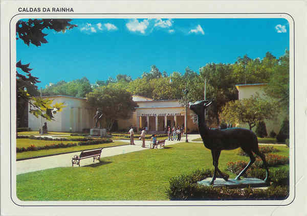 N 2414 - Caldas da Rainha. Museu de Jos Malhoa - SD - cCrculado em 1996 - Dim. 15x10,6 cm - Col. M. Soares Lopes.