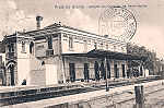 SN - Portugal. Praia da Granja. Estao do Caminho de Ferro-Interior - Editor Casa Oliveira da Praia da Granja - Dim. 9x14 cm. - Col. M. Chaby