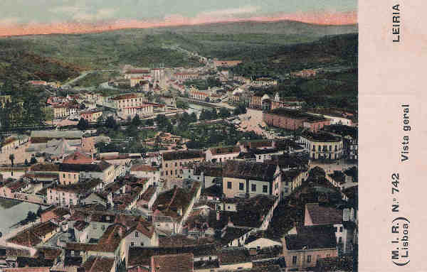 N. 742 - Portugal_Leiria- Vista geral - Editor M.I.R., Lisboa (1910) - Dim. 9x14 cm. - Col. M. Chaby