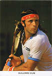 L6/SP.7044 - GUILLERMO VILAS - Ed. Published by Le-Roye Productions Ltd. Beckenham, Kent, England. World Copyright Michael Cole - SD - Dim. 10,4x14,9 cm - Col. Manuel Bia (1986)