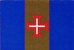 MAD 501 - Bandeira da Regio Autnoma da Madeira - Ed. Francisco Ribeiro - Rua Nova de S. Pedro,27 - Telef.23930 FUNCHAL - MADEIRA - SD - Dim. 15x10,5 cm. - Col. Ftima e Manuel Bia (1975).