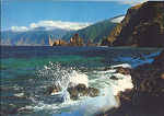 MD 424 - MADEIRA. Rochas sobre o Mar - Edio Hans Huber KG, Alemanha - SD - Dim. 14,8x10,3 cm - Col. A. Monge da Silva