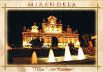 N. C 5203 - MIRANDELA - PORTUGAL Vista nocturna - Ed. LIVRARIA-PAPELARIA LUSITANA Telef.:278262595 - MIRANDELA Foto ROLLEIFOTO EDIC *Telem 966394951-912011565 *edi@netvisao.pt - SD - Dim. 14,8x10,4 cm - Col. - Manuel Bia (2010).