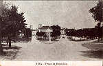 SN - NIZA. Praa da Repblica (1) - Edio de Joaquim da Rosa Bello, Foto Bordallo - Dim. 13,8x8,9 cm - Col. A. Monge da Silva (1920)