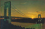 N 116218 - George Washington Bridge (1) - Editor Nespers Map & Guide, New York - Dim. 13,8x8,9 cm - Col. A. Monge da Silva (c. 1960)