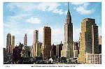 P 111 - New York City; c.1950 - Midtown Skyscrapers - Editor The American News Co, New York - Dim. 15,3x10,2 cm - Col. A. Monge da Silva (cerca de 1950)