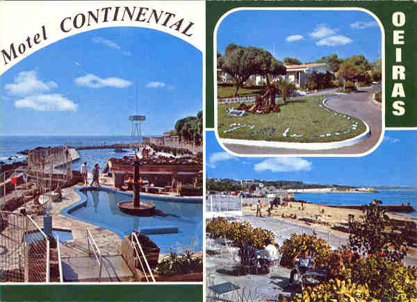 REF 404/490 - OEIRAS. Motel Continental - Edio Gtica, Porto - SD - Dim. 1,6x10,2 cm. - Col. A. Monge da Silva