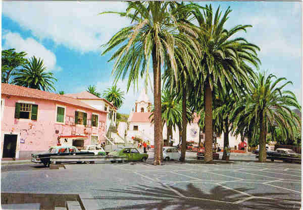 N 550 - PORTO SANTO Vila - Ed. BERNARDINO V.G. CARVO APARTAMENTOS PIORNAIS-BLOCO 9-3.A - FUNCHAL LITO OF. ARTISTAS REUNIDOS-PORTO - SD - Dim. 15x10,5 cm - Col. Manuel Bia (1988).