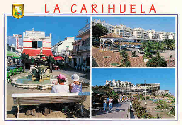 Ref 16 - Torremolinos - Costa del Sol - La Carihuela - Ed. Dominguez S.A. - Dim.18x10,3 cm - Col. Mrio Silva