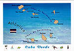 N. 37 - Cabo Verde - Makaronesiem - Ed. C. Schulz / V. Borschke - Boa Visitas CVlda.e-mail: cvarte2gmx.de - SD - Dim. 16,8x11,5 cm - Col. Manuel Bia (2011)