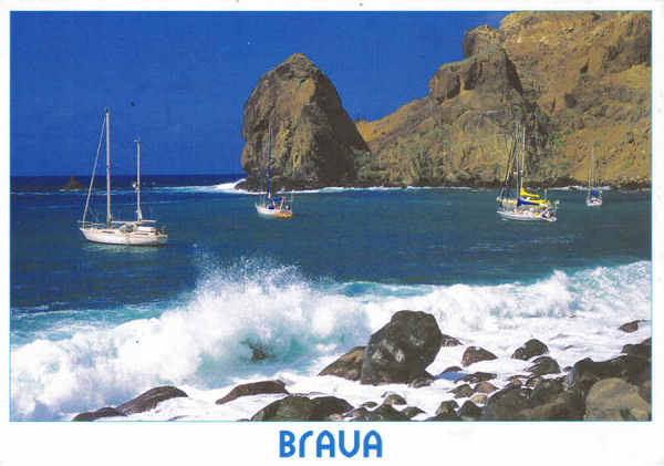 N 17 - CABO VERDE - Faj d'gua, Ilha da Brava - Ed. Exclusiva dos Correios de Cabo Verde Foto: Marit Roloff Atanazio - SD - Dim. 17x11,4 cm - Col. Manuel Bia (2011)