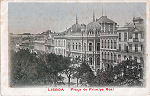 S/N - Praa do Principe Real - Edio B.T. A Trinacria, Lisboa - Dim. 140x88 mm - Col. A. Monge da Silva (cerca de 1905)