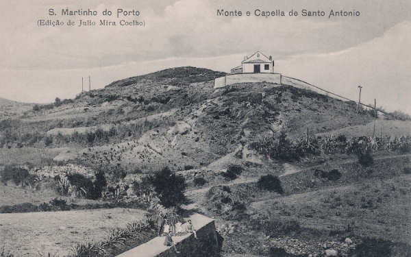 SN - Portugal. S. Martinho Porto - Monte e Capella de Santo Antnio - Editor Julio Mira Coelho - Dim. 9x14 cm. - Col. M. Chaby