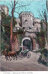 SN - Entrada do Palacio da Pena (2) - Edio da Tabacaria Ingleza - Dim. 140x90 mm - Carimbo Postal 08OUT1912 - Col. A. Monge da Silva (anterior a 1910)