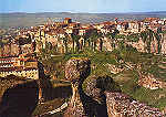 N 1 - Cuenca, Panormica e Hoz del Huecar - Ediciones Sicilia, Zaragoza - Dim. 149x103 mm - Col. A. Monge da Silva (1984)