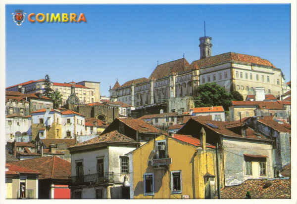 CMB-0020 - COIMBRA. Vista parcial. Beira Litoral. Portugal - Ed. Grafipost, Editores e Artes Grficas Lda, Tel. 214342080 - SD - Dim. 150x104 mm - Col. nio Semedo