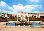 N 81 - PALCIO NACIONAL DE QUELUZ - Lago de Anfitrite e Jardim de Neptuno - Col. Passaporte LOTY, Lisboa tel. 52850 - SD - Dim. 147x105 mm - Col. Graa Maia