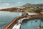 N 134 - Funchal, Reid's Palace Hotel - Editor B.P., redio de 1907 - Dim. 138x92 mm - Usado em 16ABR1928 - Col. A. Monge da Silva (1928)