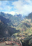 N 187 - ILHA DA MADEIRA. PORTUGAL - Vista do Curral das Freiras - Distr. Funchal Francisco Ribeiro, Ed. Centro de Caridade N Sr do Perptuo Socorro - SD - Dim. 103x149 mm - Col. Graa Maia