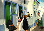 N 755/188 - NAZARE - Cena tpica no bairro dos pescadores - Ed. Portugal Turstico - SD - Dim. 144x102 mm - Col. Graa Maia