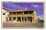 01- N. 26 - TERRAS DE MIRANDA Sendim  Largo da Igreja - Ed. TIP. VOZ DE LAMEGO, LDA. FOTOGRAFIA: CRISTINA DUARTE - Rua Dr. Amndio Mota Veiga, 4 B -R/C D.TO - 6270 SEIA - SD - Dim. 14,9x10 cm - Col. Manuel Bia (2003)