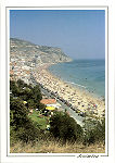 N 5 - Coleco Paisagens e Costumes. Conc. Sesimbra - Panormica da parte Leste da vila - Ed. Jos Arsnio 2001. tel. 212686343, Sesimbra - Dim. 150x105 mm - Col. Graa Maia