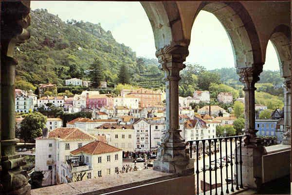 N 855 - PALCIO NACIONAL DE SINTRA (Portugal) - Varanda Manuelina - Ed. Col. Passaporte LOTY - SD - Dim. 150x104 mm - Col. Graa Maia