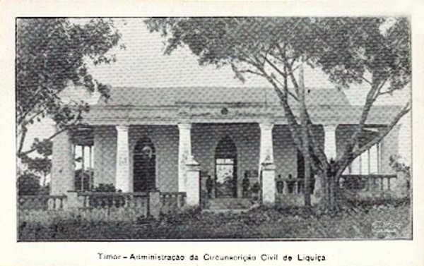 SN - Timor - Administrao da Circunscrio Civil de Liqui - Edio da Circunscrio Civil de Liquia -  SD - Dim. ??x?? cm - Col. Monge da Silva (Cerca de 1925)