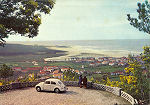 N 164 - (PORTUGAL). Vila Praia de ncora - Panormica vista do Monte do Calvrio - Ed. Lusucolor, Viaana do Castelo - SD - Dim. 150x104 mm - Circulado em 7/7/1967 - Col. Graa Maia