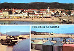 N 302 - (PORTUGAL). Vila Praia de ncora - Aspectos da Praia - Ed. Lusucolor, Viana do Castelo - SD - Dim. 150x104 mm - Col. Graa Maia