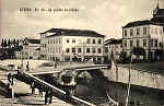 N. 13 - AVEIRO - As pontes da cidade - Editores MOREIRA & TORRES, Aveiro - SD - Dim 13,8x8,9 cm - Col FMSarmento.